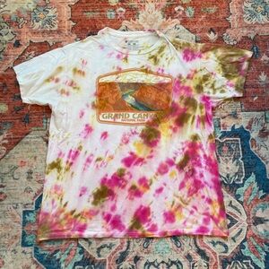COLUMBIA Grand Canyon Tie Dye Tee Sz XL
